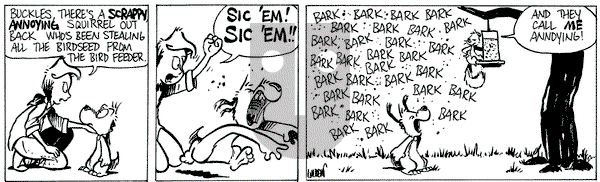 Buckles - Wednesday April 3, 2024 Comic Strip
