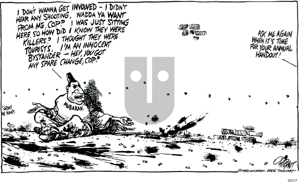 Pat Oliphant - Thursday October 17, 1985 Comic Strip