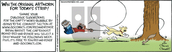 Red and Rover - Monday April 29, 2024 Comic Strip