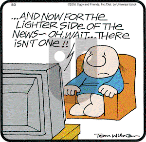 Ziggy on Wednesday August 3, 2016 Comic Strip