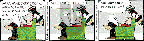 The Born Loser on Saturday January 7, 2017 Comic Strip