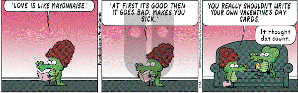 Pearls Before Swine on Tuesday February 14, 2017 Comic Strip