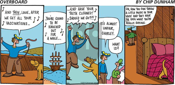 Overboard on Sunday November 16, 2014 Comic Strip