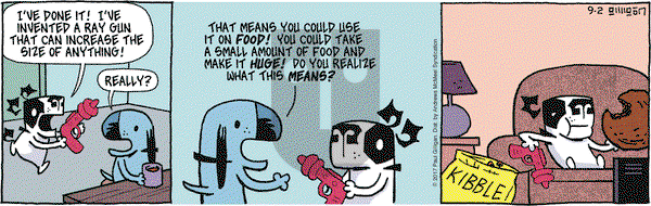 Pooch Cafe on Saturday September 2, 2017 Comic Strip