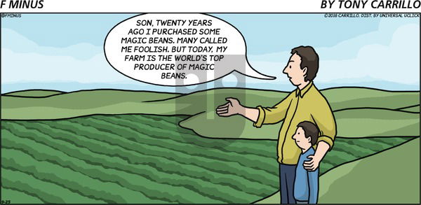 F Minus on Sunday September 25, 2016 Comic Strip