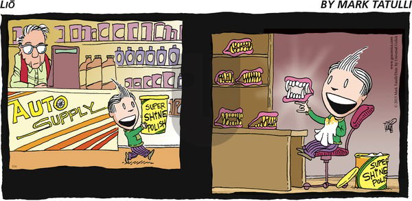 Lio on Sunday December 6, 2015 Comic Strip