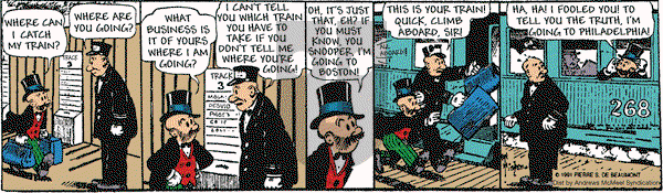 Mutt & Jeff - Thursday November 30, 2023 Comic Strip