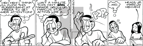 Maintaining on Friday December 7, 2007 Comic Strip