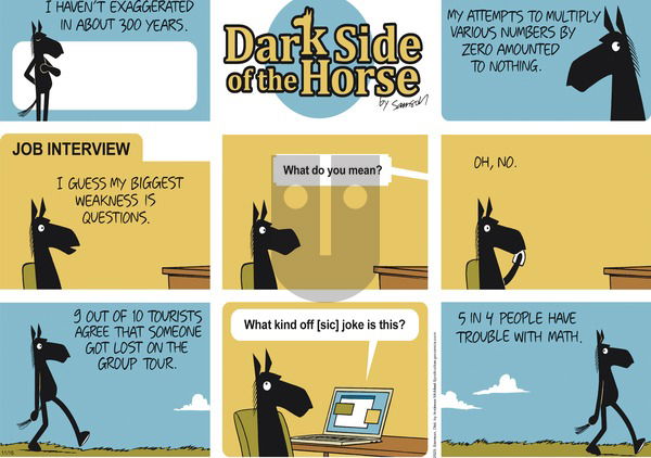 Dark Side of the Horse on Sunday November 16, 2025 Comic Strip