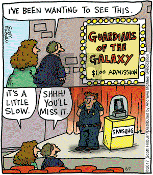The Argyle Sweater on Monday August 7, 2017 Comic Strip