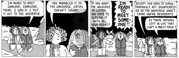 Cathy Classics on Thursday February 20, 1997 Comic Strip