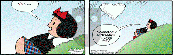 Nancy on Friday November 11, 2016 Comic Strip