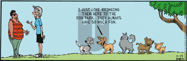 Grand Avenue on Thursday August 23, 2018 Comic Strip