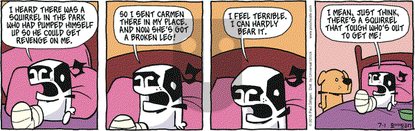 Pooch Cafe on Friday July 1, 2016 Comic Strip