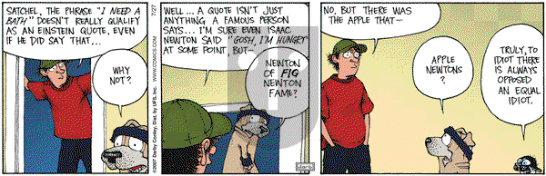 Get Fuzzy on Friday July 27, 2007 Comic Strip