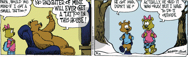 The Grizzwells on Friday February 19, 2016 Comic Strip