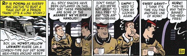 Rip Haywire on Monday January 9, 2012 Comic Strip