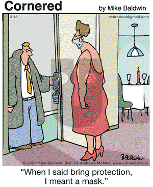 Cornered on Saturday March 13, 2021 Comic Strip