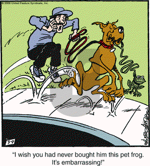 Marmaduke on Monday March 9, 2009 Comic Strip