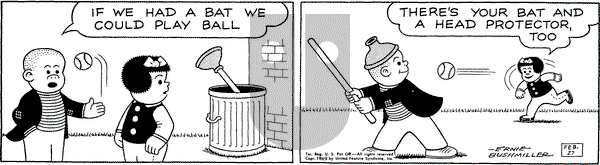 Nancy on Thursday February 27, 1969 Comic Strip