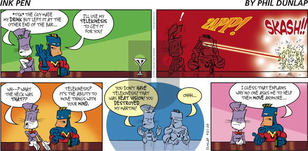 Ink Pen on Sunday September 21, 2008 Comic Strip