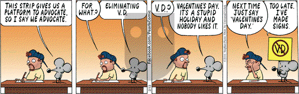 Pearls Before Swine on Saturday February 13, 2016 Comic Strip