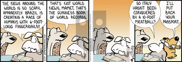 DeFlocked on Wednesday February 27, 2019 Comic Strip
