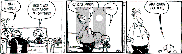 The Buckets on Monday July 16, 2007 Comic Strip