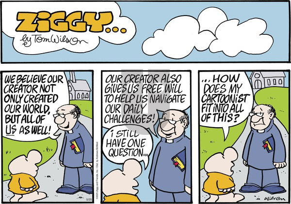 Ziggy on Sunday May 25, 2025 Comic Strip