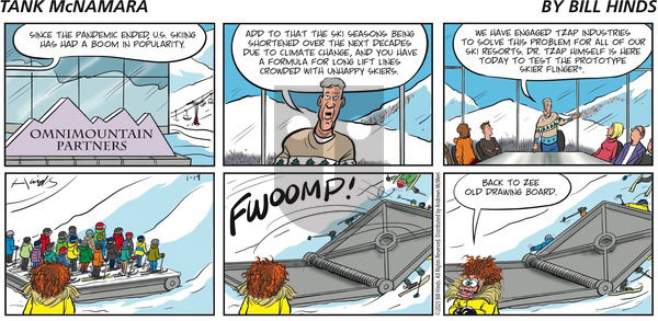 Tank McNamara - Sunday January 19, 2025 Comic Strip