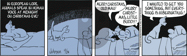 Arlo and Janis on Monday December 24, 2018 Comic Strip