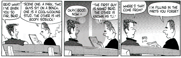 Luann on Saturday June 12, 1999 Comic Strip