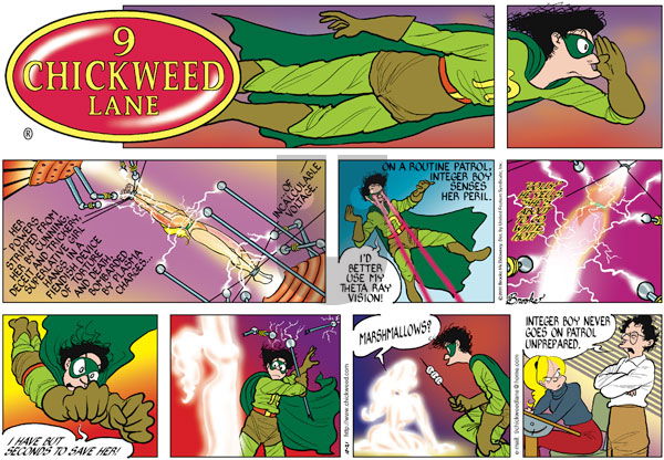 9 Chickweed Lane on Sunday October 21, 2001 Comic Strip