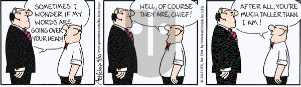 The Born Loser on Monday April 30, 2012 Comic Strip