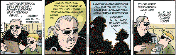 Doonesbury on Monday January 16, 2012 Comic Strip