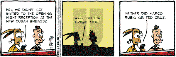 La Cucaracha on Saturday August 8, 2015 Comic Strip