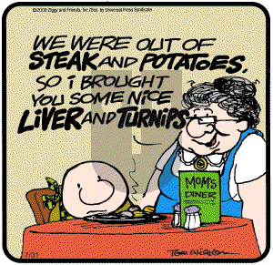 Ziggy on Thursday July 31, 2008 Comic Strip