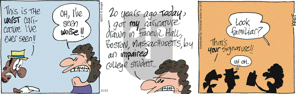 The Knight Life on Thursday November 12, 2015 Comic Strip