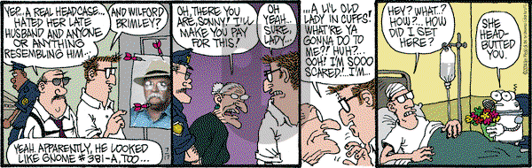 Monty on Thursday July 17, 2014 Comic Strip