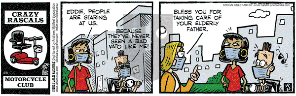 La Cucaracha on Tuesday April 6, 2021 Comic Strip