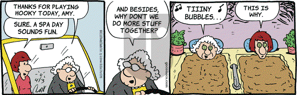 Lola on Tuesday April 3, 2018 Comic Strip