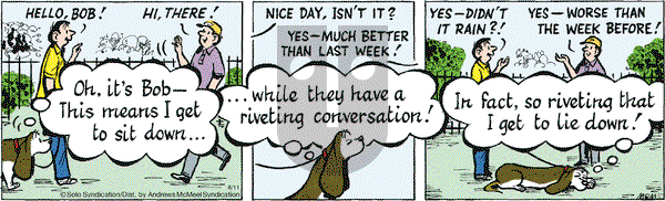 Fred Basset on Tuesday August 11, 2020 Comic Strip