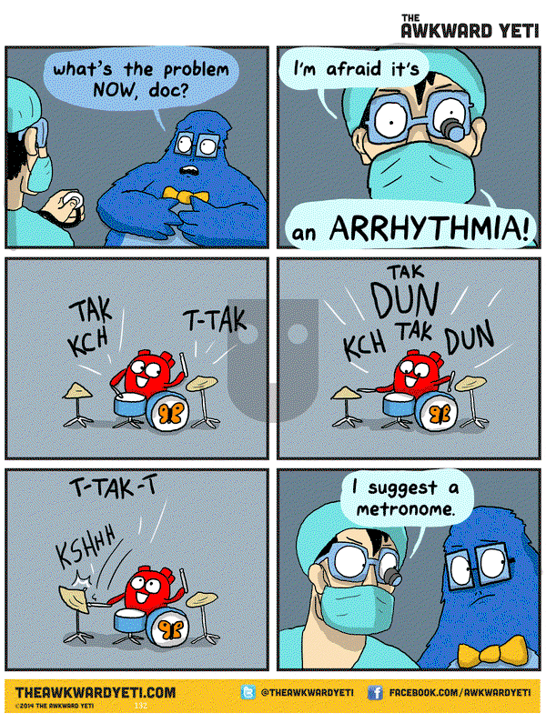 The Awkward Yeti on Wednesday April 15, 2015 Comic Strip