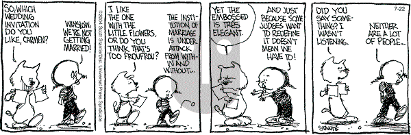 Prickly City on Thursday July 22, 2004 Comic Strip