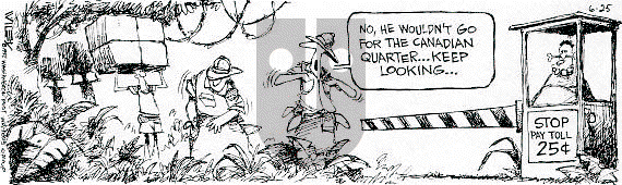 Non Sequitur on Thursday June 25, 1992 Comic Strip