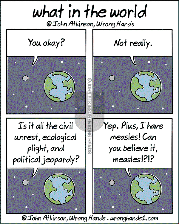 Wrong Hands on Friday April 11, 2025 Comic Strip