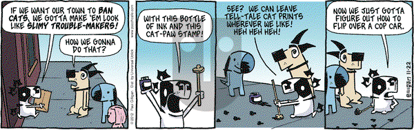 Pooch Cafe on Thursday November 22, 2012 Comic Strip