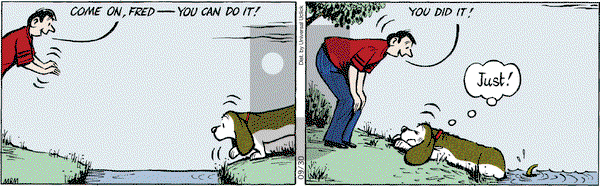 Fred Basset on Monday September 30, 2013 Comic Strip