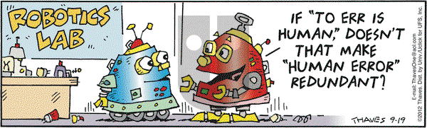 Frank and Ernest on Wednesday September 19, 2012 Comic Strip