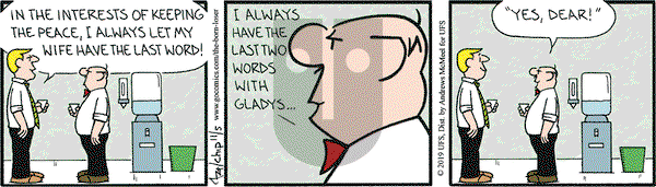 The Born Loser on Tuesday November 5, 2019 Comic Strip